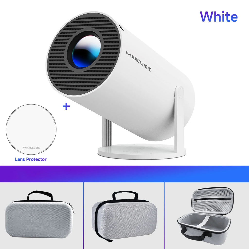Proyector Magcubic HY300 Pro 4K — Android 11, WiFi 6, 290 ANSI, Bluetooth 5.0